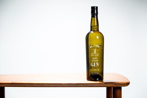 The Baltimore Whiskey Company gin bottle 