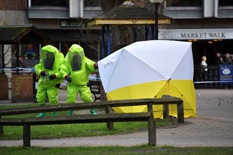 An image taken during the Salisbury incident