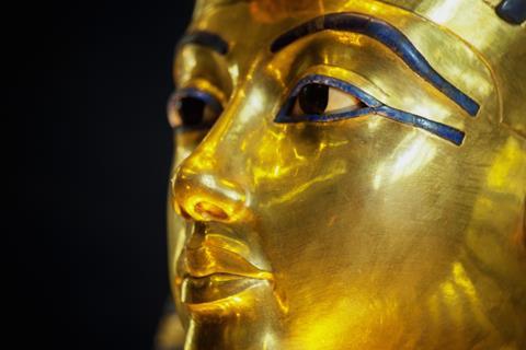 Funeral mask of the Pharoah Tutankhamun