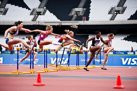 Women's hurdles at the London 2012 Olympics 