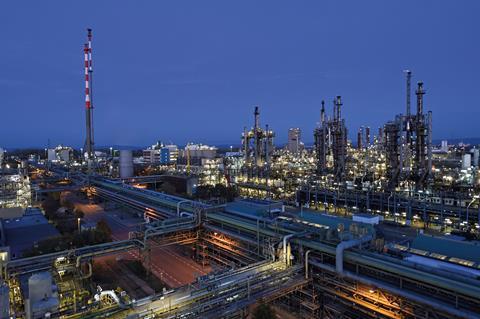 BASF ammonia plant at Ludwigshafen