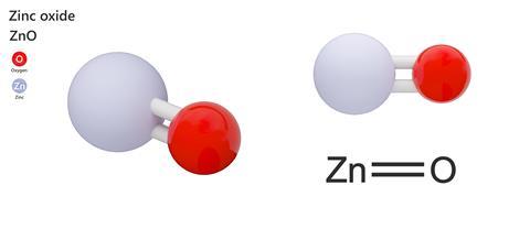 Zinc oxide inorganic compound