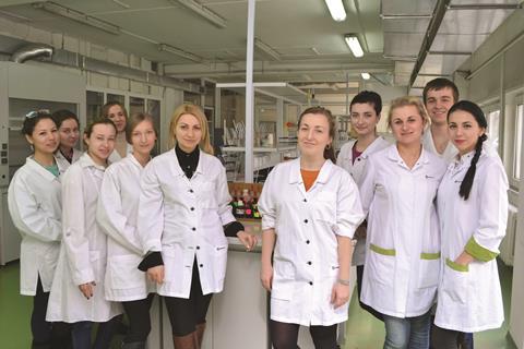 Chemistry department at the exiled university in Vinnytsia