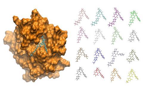 Protein-ligand binding affinity model