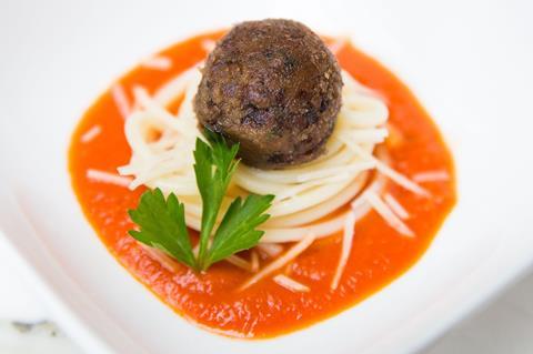 Memphis Meats meatball spaghetti dish - Index