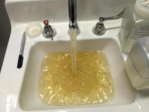 Flint - Hospital water