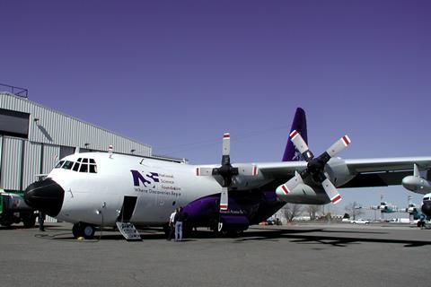 NSF's C-130 aircraft is instrumental in the project to study wildfire smoke.