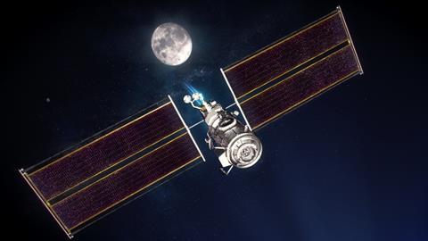 An image showing the Lunar Gateway