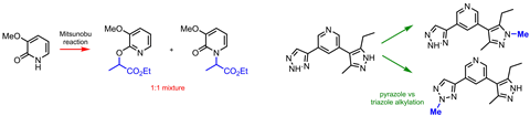 A scheme showing alkylation