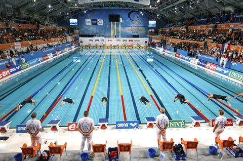 European Swimming Championship, in Eindhoven