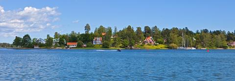 Water fronts on the north-western coast of Resarö island, June 2012