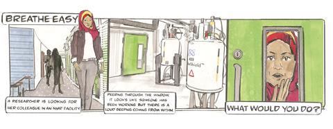 On the spot web comic breathe easy