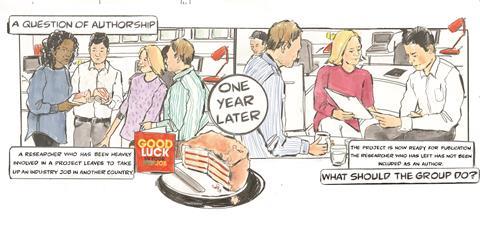 on the spot web comic a question of authorship