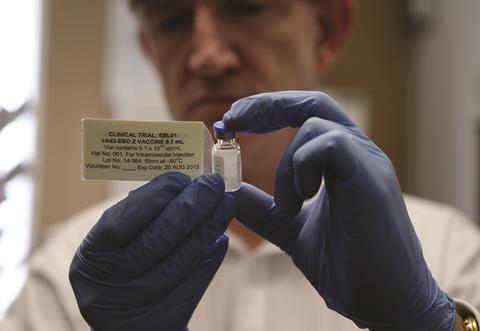 Ebola vaccine used in clinical trials in UK