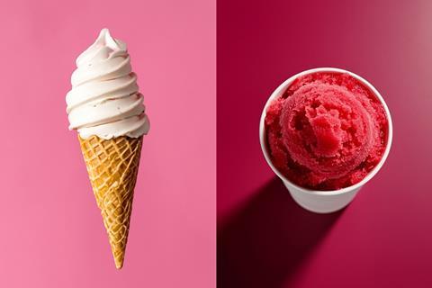 Ice cream and sorbet