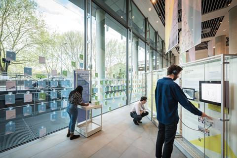 Open for discovery exhibition at the Crick