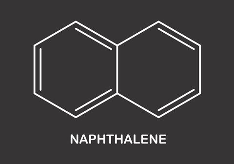 Naphthalene formula illustration 