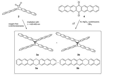 Synthesis of Diheptacenes - Scheme 1