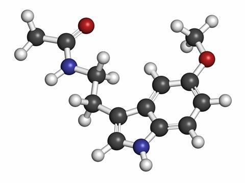 Melatonin 3D structure