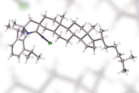 An image showing CAACcholestanyl iminium