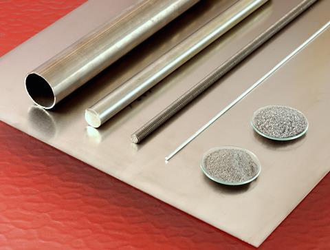 Titanium products: plate, tube, rods, powder
