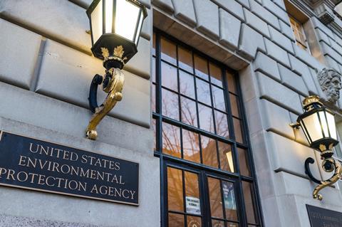 Washington DC, USA - January 28, 2017: Environmental Protection Agency EPA headquarters