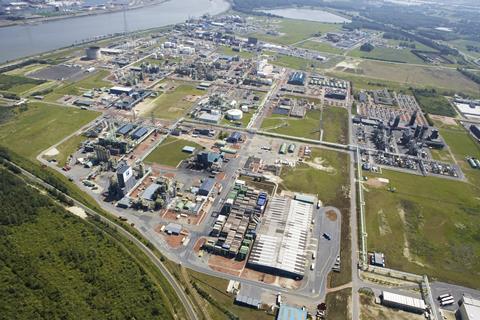 An image showing the Borealis low density polyethylene plant in Antwerp