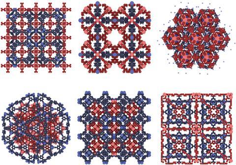 Hetero-Interpenetrated MOFs