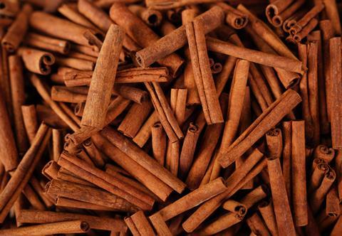 Dried cinnamon sticks