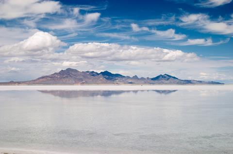  Great Salt Lake in Utah, US