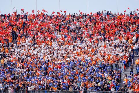 Netherlands Grand Prix Formula 1 supporters