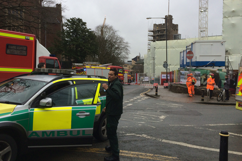 Bristol Uni evacuation