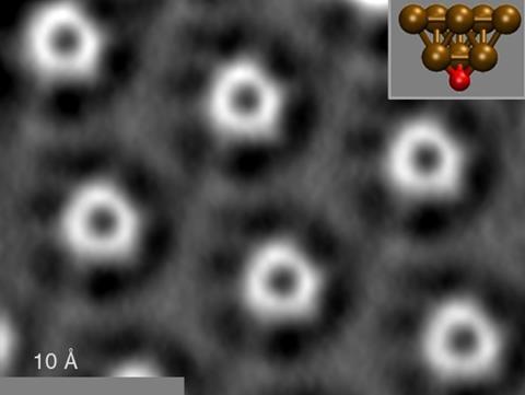 Image showing Intermolecular interactions by atomic force