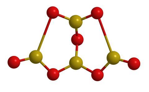 Borax Crystal Structure