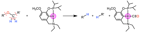 An image showing the ether decarbonylation reaction