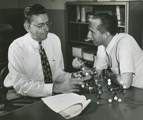 An image showing Jerome Kuderna and possibly Julius Hyman