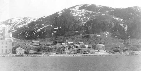 The cryolite mine Ivigtut, Greenland, summer 1940