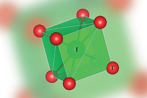 IF8 adopts a quasi-cube molecular configuration with R-3 symmetry at 300GPa