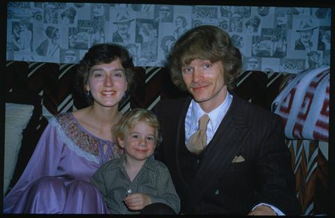 Chad Green with parents Diane and Gerald on 21/02/1979