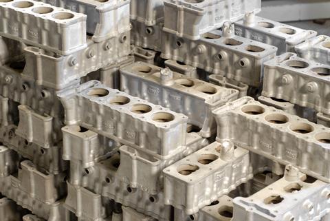 Magnesium alloy car engine blocks