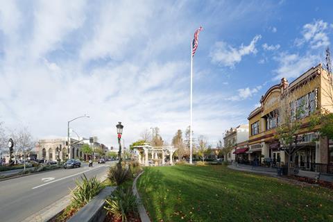 Downtown Livermore, California