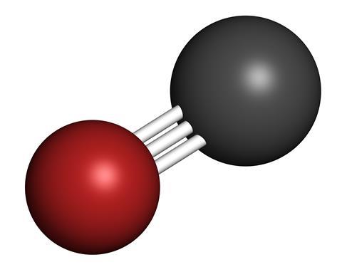 Carbon monoxide molecule