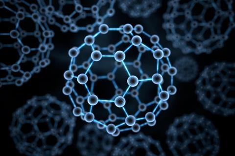 computer model of buckminsterfullerene