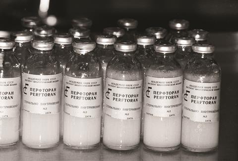 Perftoran artificial blood vials 