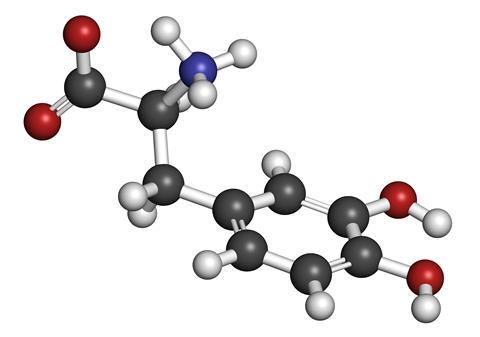L-DOPA  molecule