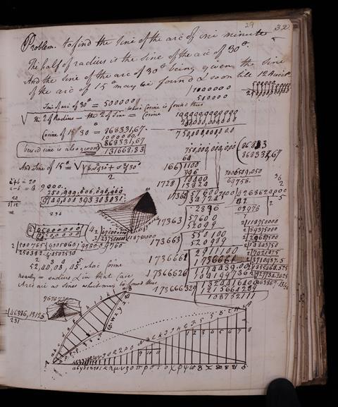 Humphry Davy notebook