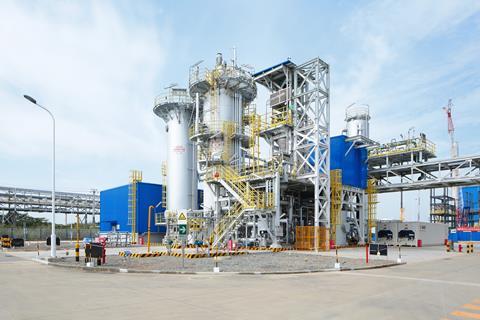 BASF enzyme-based production plant for biocatalysed acrylamide in Nanjing, China