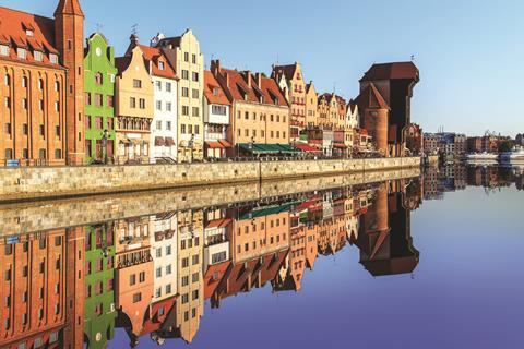 Old town in Gdansk, Poland 