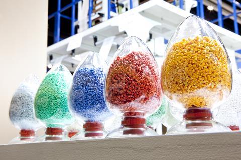 Industrial plastic granules