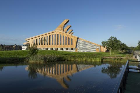 An image showing the Carbon Neutral Laboratory building